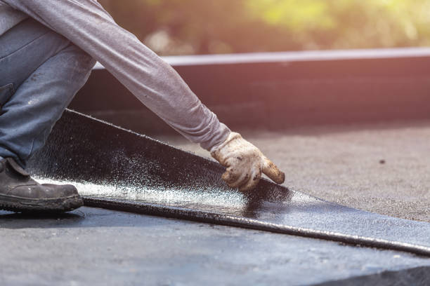 Professional Crawl Space Encapsulation technician working in Saint Louisville, OH